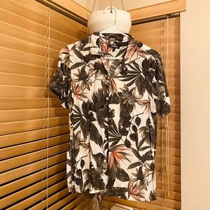 Express floral button down